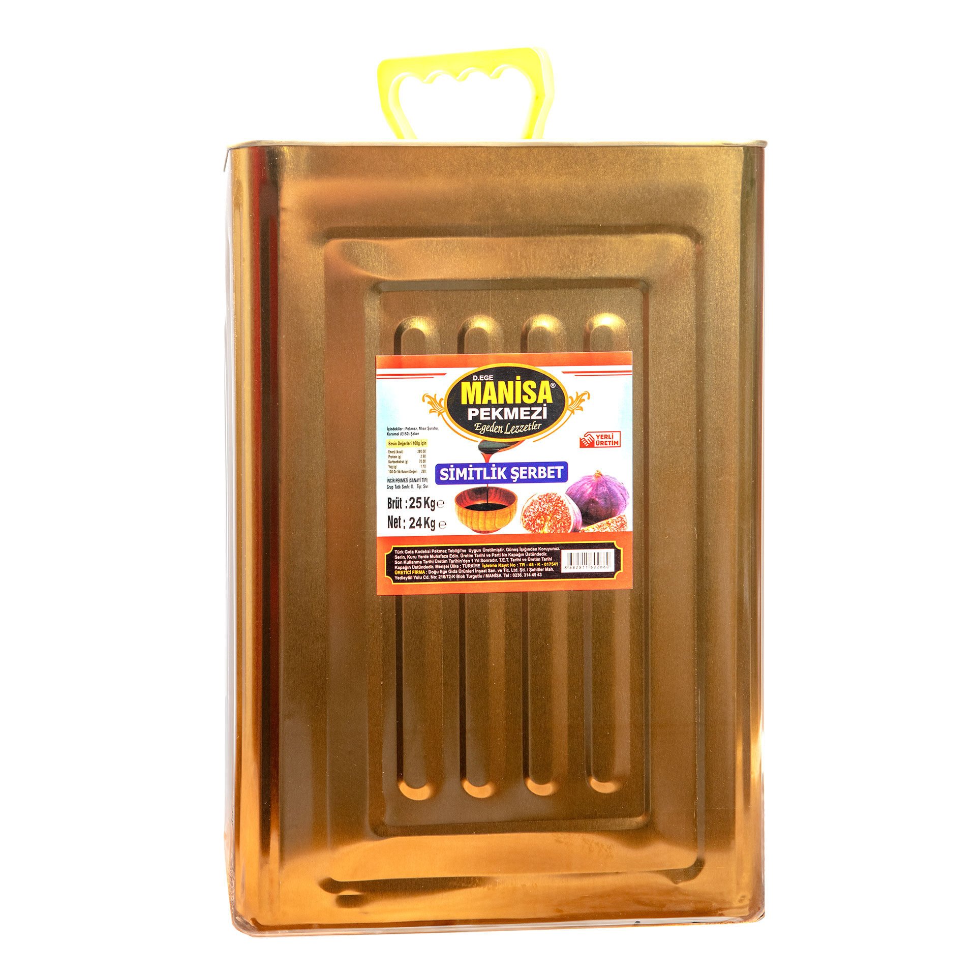 DOĞU EGE MANİSA PEKMEZİ (SİMİTLİK ŞERBET) Brüt 25 Kg