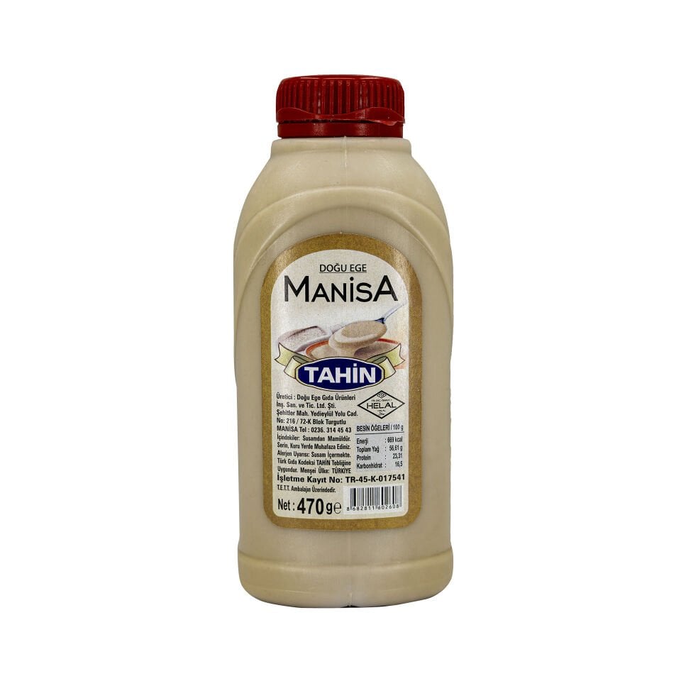 1 KOLİ (12 ADET) DOĞU EGE MANİSA TAHİN 470 g