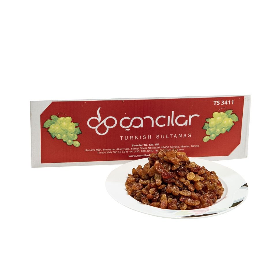 TİP 10 JUMBO ÇANCILAR TURKISH SULTANAS (MANİSA SULTANİ KURU ÜZÜM) - 5 Kg